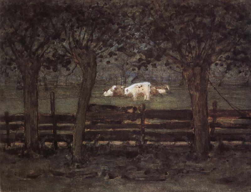 Piet Mondrian White cow